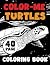Color-Me Turtles Coloring Book by Jason Edge