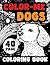 Color-Me Dogs Coloring Book by Jason Edge