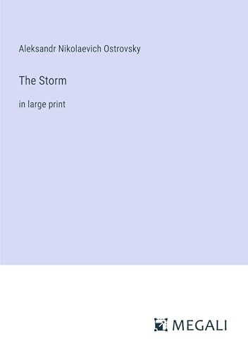 The Storm: in large print