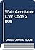 Watt Annotated Crim Code 2003