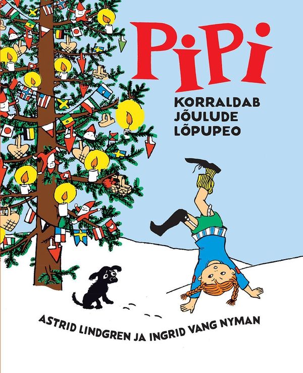 Pipi korraldab jõulude lõpupeo (Hardcover)