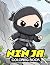 Cute Ninja Coloring Book Ag...