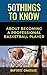 50 Things to Know About becoming a Professional Basketball Pl... by Baptiste Chazelas