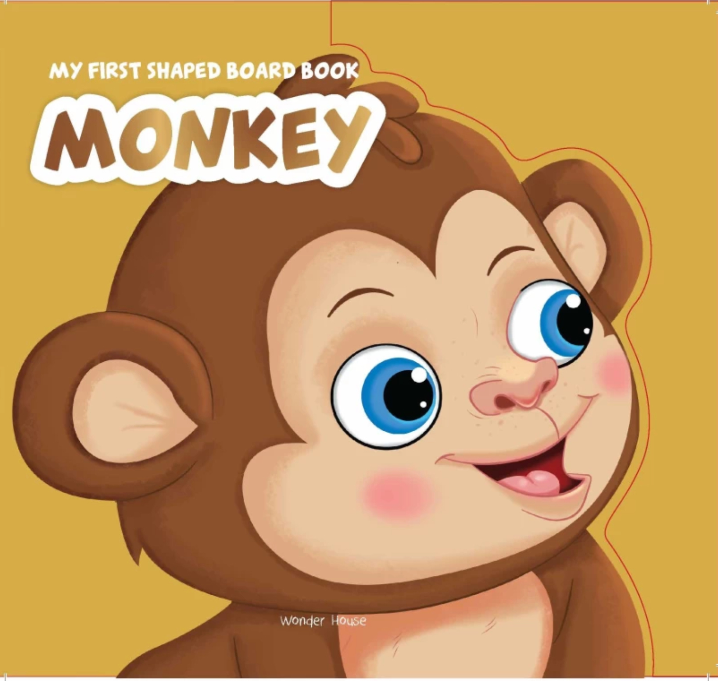 My First Shaped Board book: Monkey (Board Book)