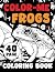 Color-Me Frogs Coloring Book by Jason Edge