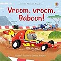 Vroom, vroom, Baboon!