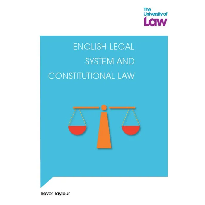 PgDL English Legal System & Constitutional Law Textbook