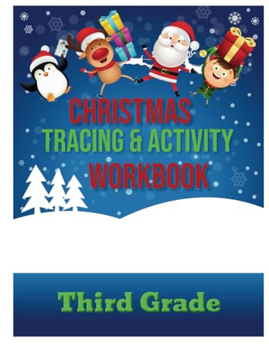 Get ready for an exciting holiday learning adventure with our Christmas Tracing and Activity Workbook for Grade 3! (Paperback)