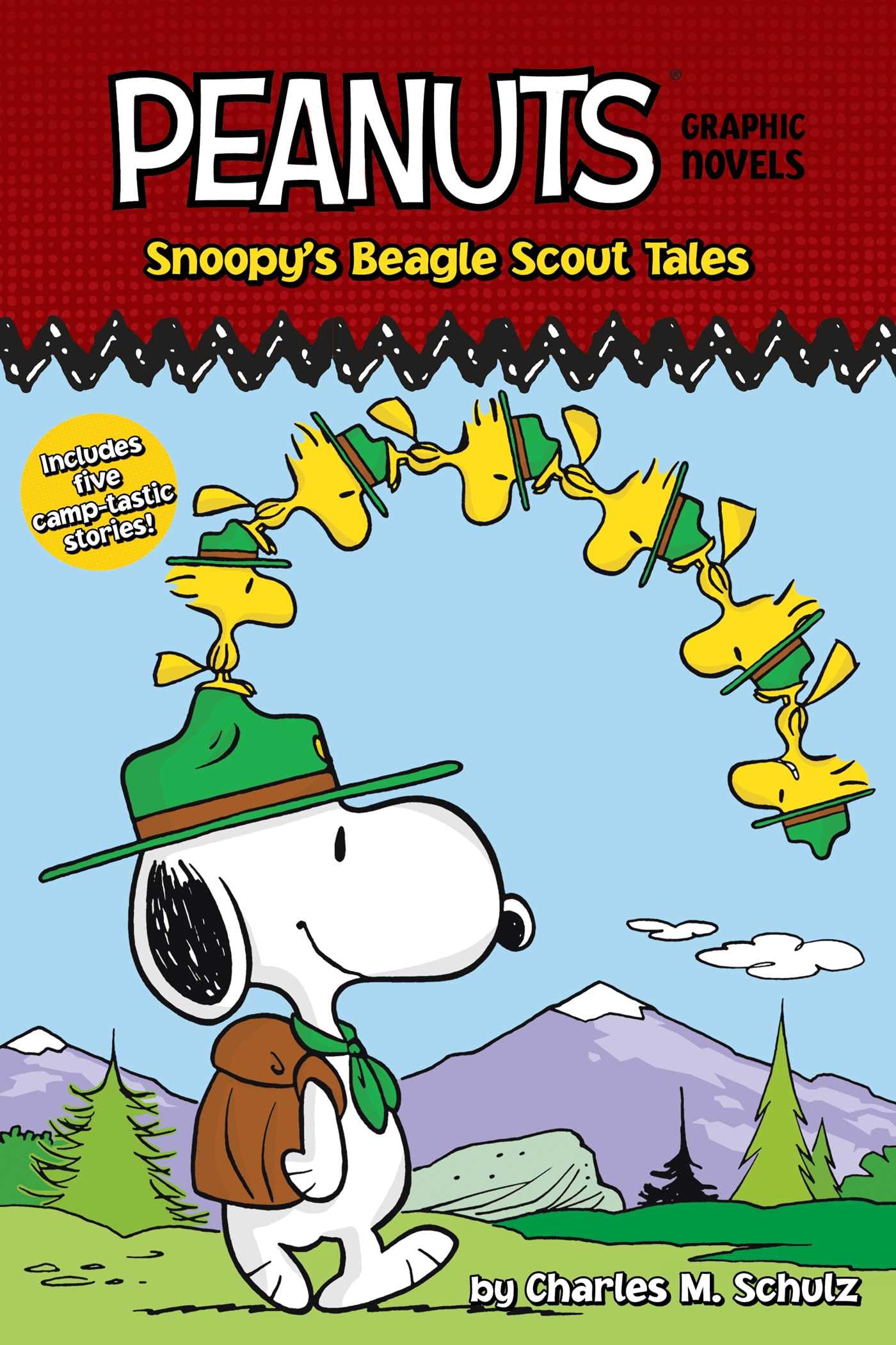 Snoopy's Beagle Scout Tales: Peanuts Graphic Novels (Hardcover)