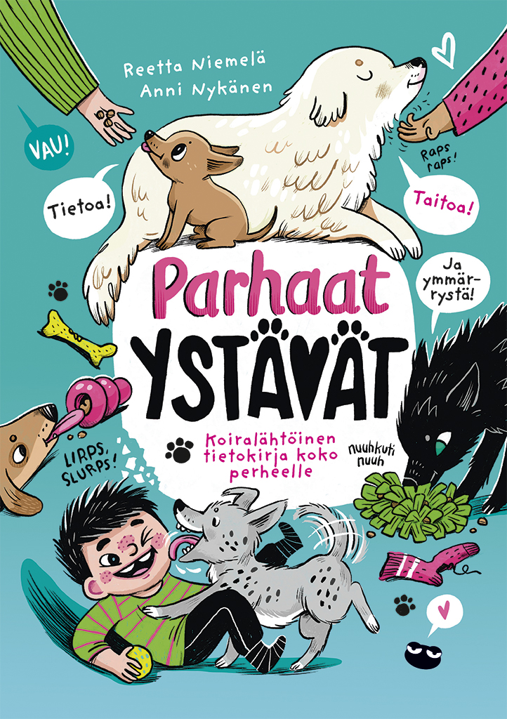 Parhaat ystävät – Koiralähtöinen tietokirja koko perheelle (Hardcover)