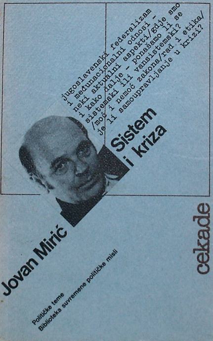 Sistem i kriza