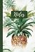 Pineapple Notebook: Cute Pi...