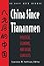 China Since Tiananmen: Poli...