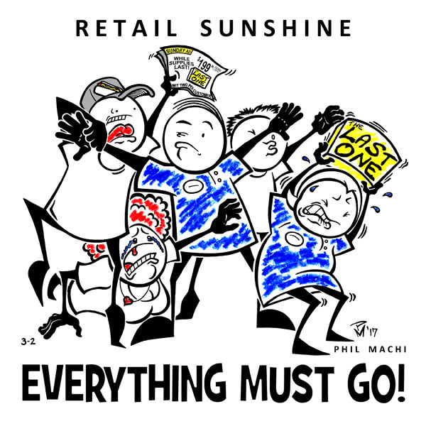 Retail Sunshine: Everything Must Go!
