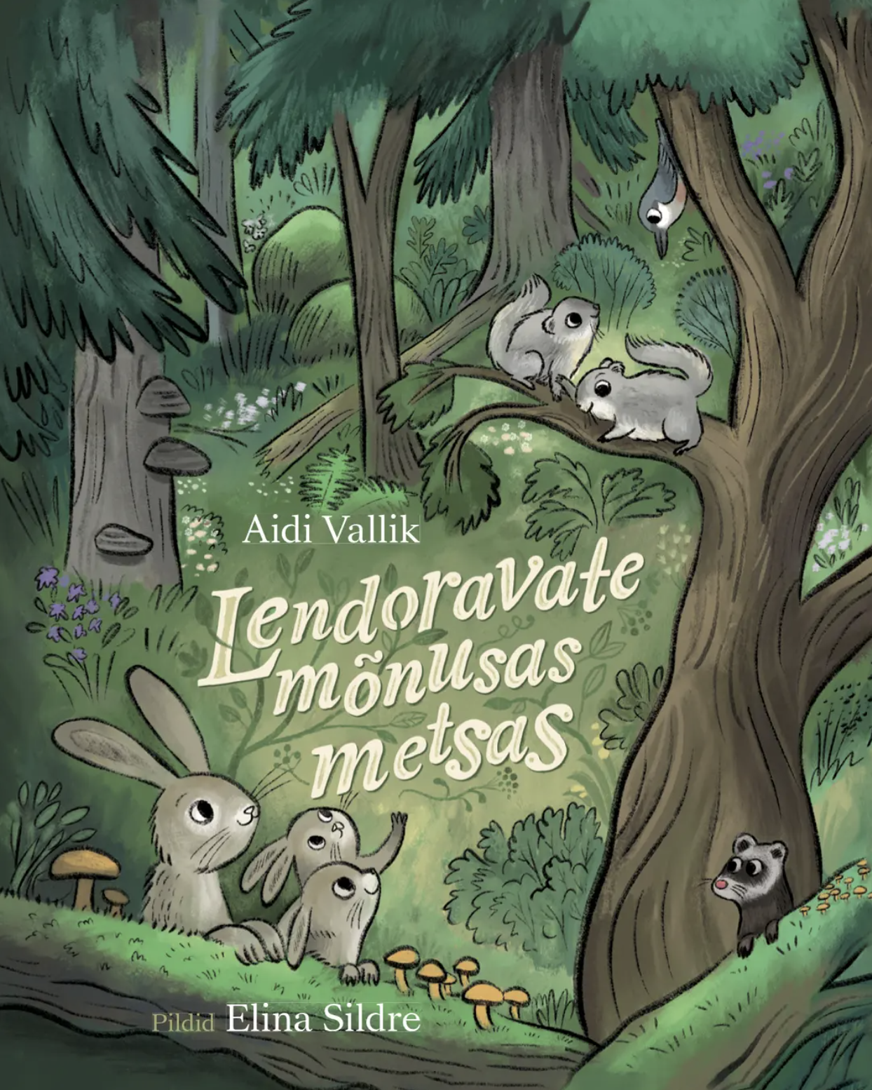 Lendoravate mõnusas metsas (Hardcover)