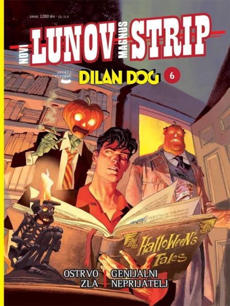 Novi Lunov magnus strip #6 Dilan Dog: Ostrvo zla - Genijalni neprijatelj