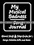 My Musical Badness Song Journal by Ray F. Badness