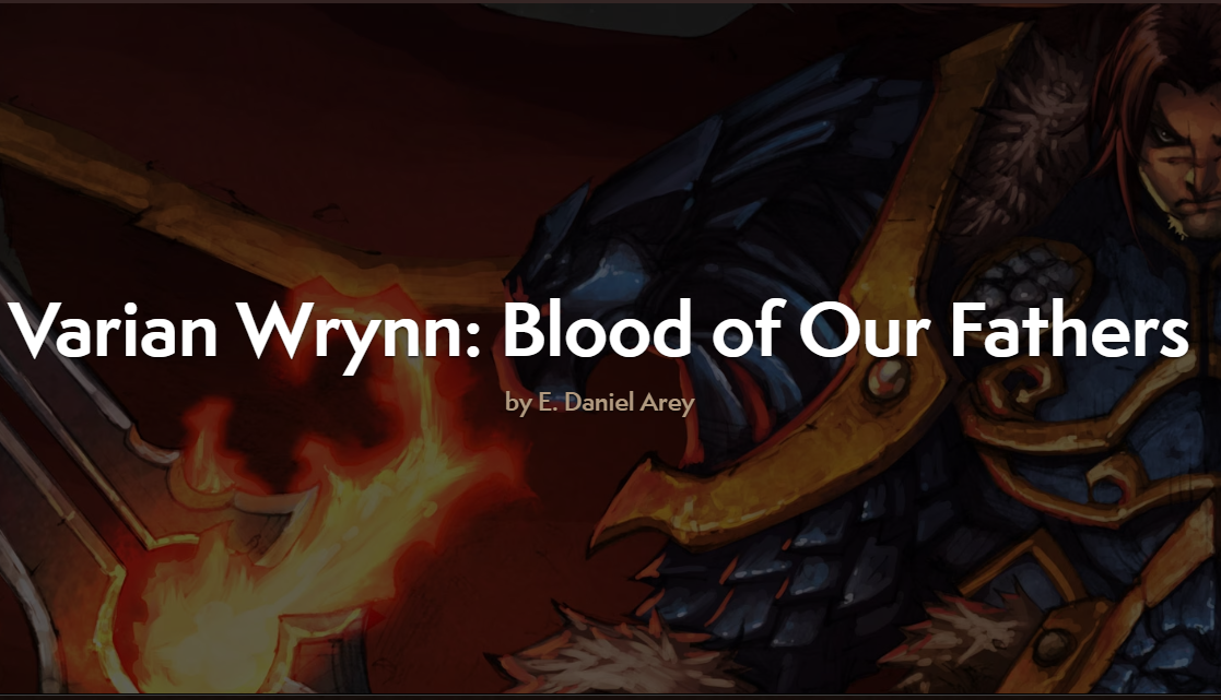 Varian Wrynn: The Blood of Our Fathers (ebook)