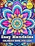 Easy Mandala Coloring Book ...