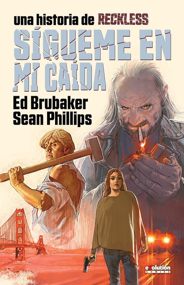 Portada de Sígueme en mi caída, de Ed Brubaker