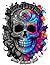 Skull Tattoos: Single-sided pages to prevent bleed-through so you can use a variety of coloring tools or draw your own: 50 beautiful skull and sugar ... of creativity. (Skull Tattoos coloring book.)