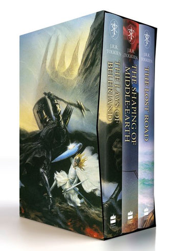 The History of Middle-earth (Boxed Set 2): The Lays of Beleriand, The Shaping of Middle-earth & The Lost Road (The History of Middle-earth)