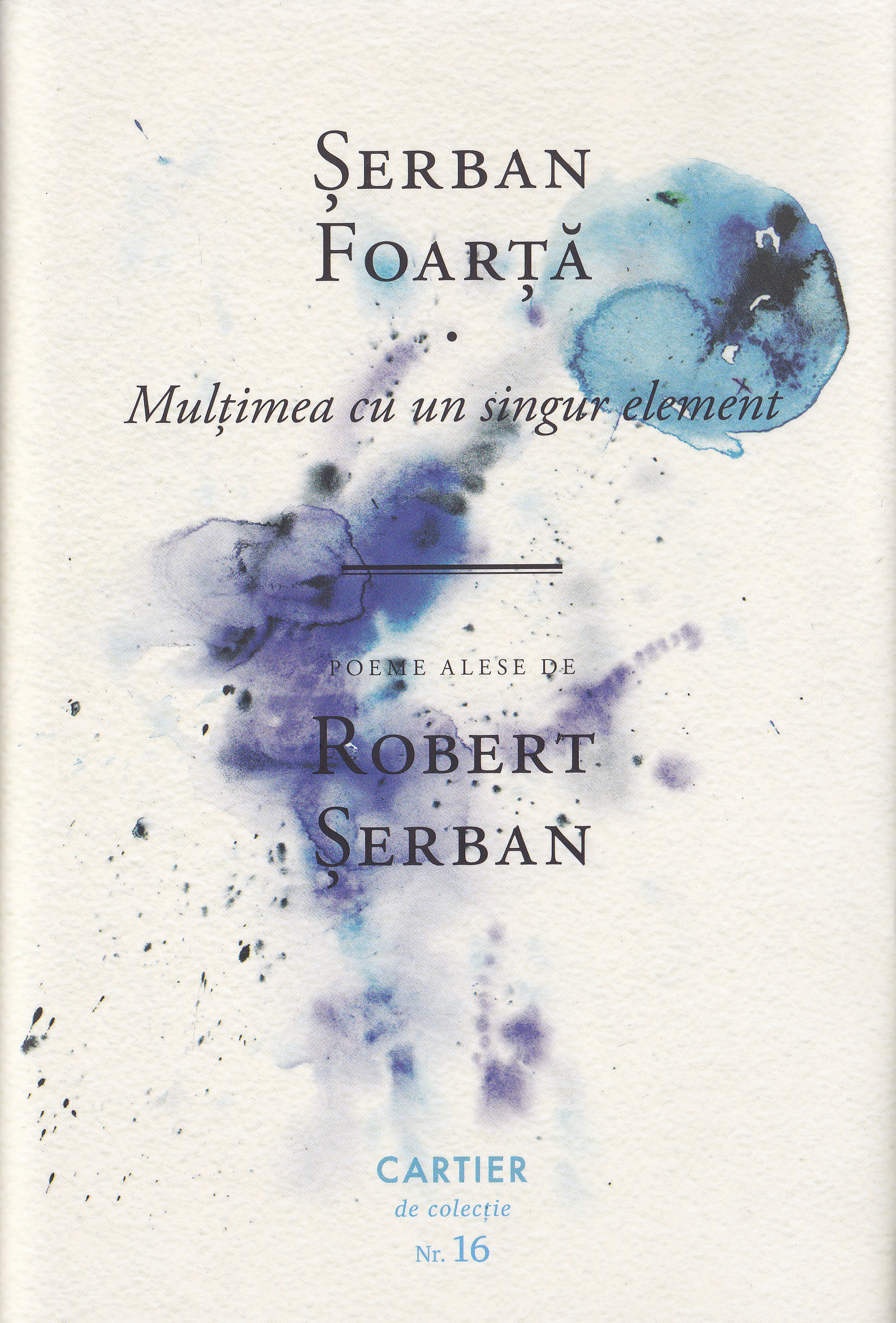 Mulțimea cu un singur element (Poeme alese de Robert Șerban)