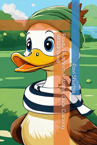 Frosty Feathers: A Winter Duck Coloring Wonderland (Paperback)