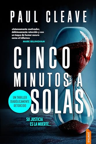 Portada de Cinco minutos a solas: Thriller policiaco, misterio y suspense, de Paul Cleave