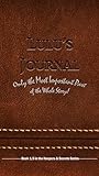 Lulu's Journal #1...