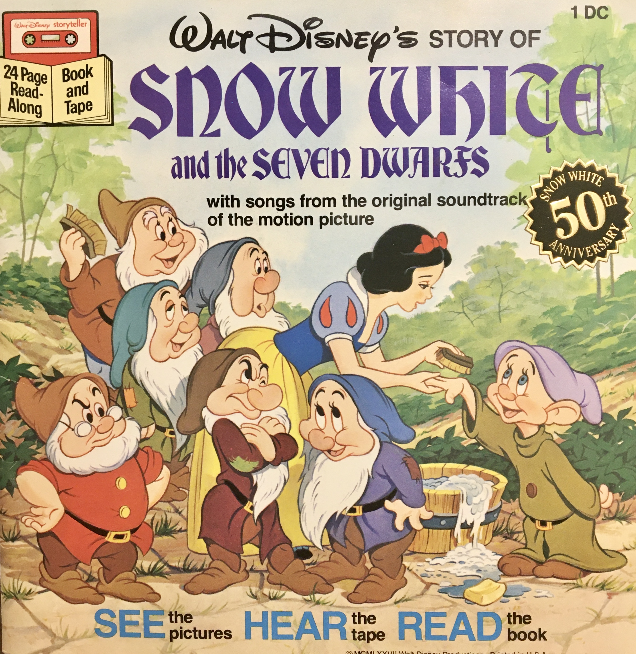 Walt Disney's Story of Snow White and the Seven Dwarfs (See-Hear-Read)