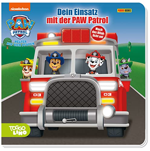 PAW Patrol: Dein Einsatz mit der PAW Patrol: Pappbilderbuch mit Stanzung und Lichtelement (Board Book)