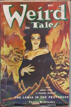 WEIRD TALES - Volume 44, number 4 - May 1952: The Lamia in the Penthouse; Rhythm