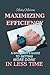 MAXIMIZING EFFICIENCY by Ruby Nelson