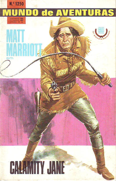 Mundo de Aventuras nº 1250 - Matt Marriott em Calamity Jane