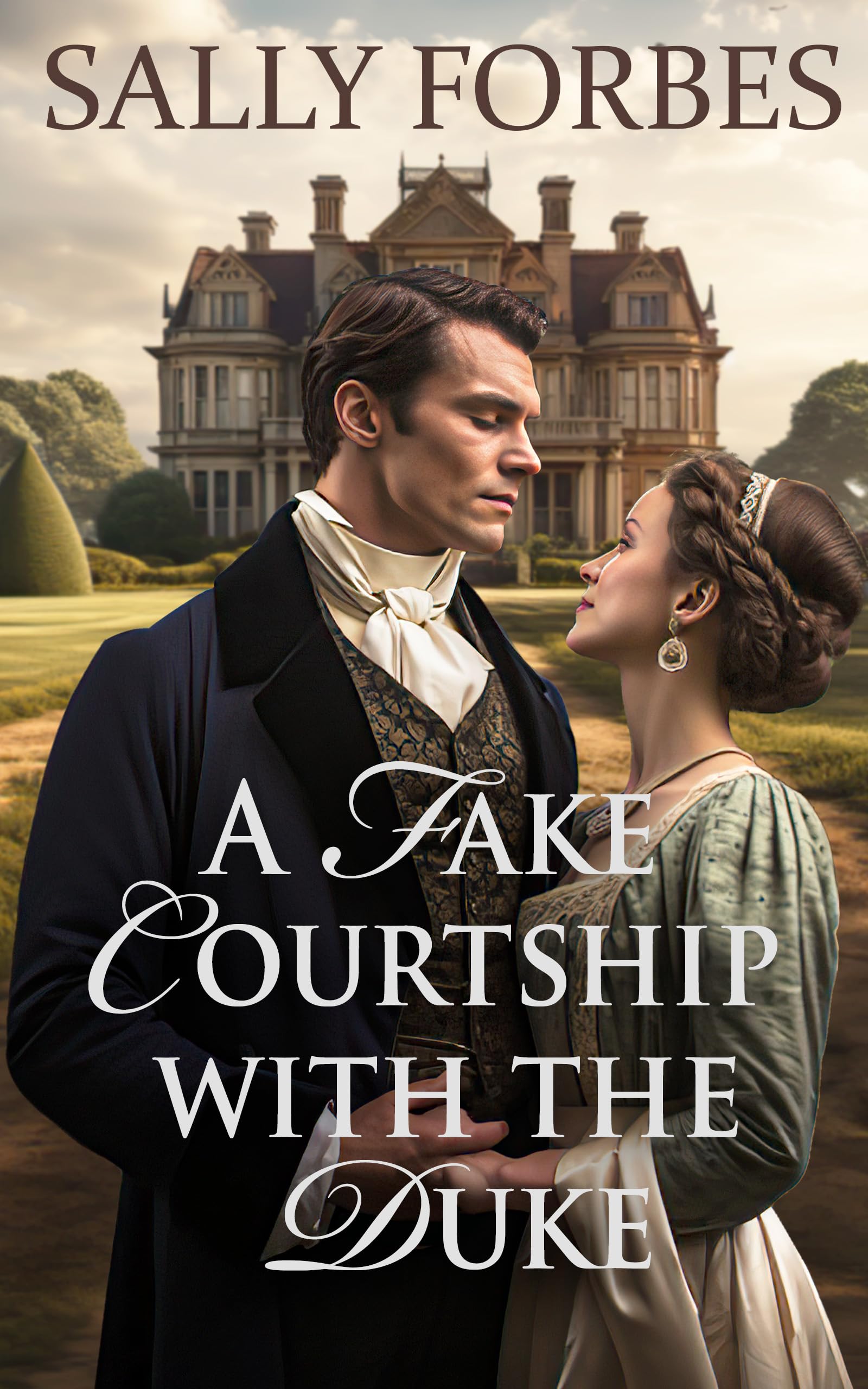 A Fake Courtship with the Duke: A Historical Regency Romance Novel (Kindle Edition)