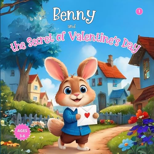 Benny and the Secret of Valentine's Day, Vol.1: Picture Book for Kids, Valentine's Day Book for Kids, Valentine's Day Gift Cards (Bedtime Cuddles)