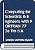 Computing for Engineers and...