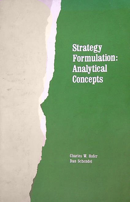 Strategy Formulation: Analytical Concepts (Paperback)