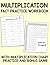 Multiplication Fact Practice Workbook by Anne Gardner