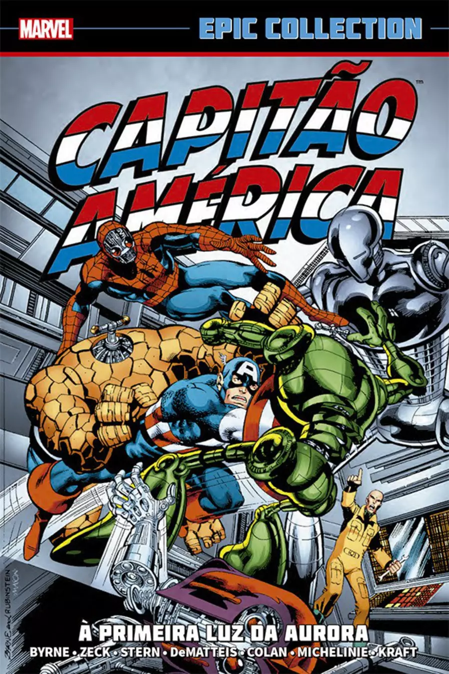 Capitão América, Vol. 9: À Primeira Luz da Aurora (Marvel Epic Collection)
