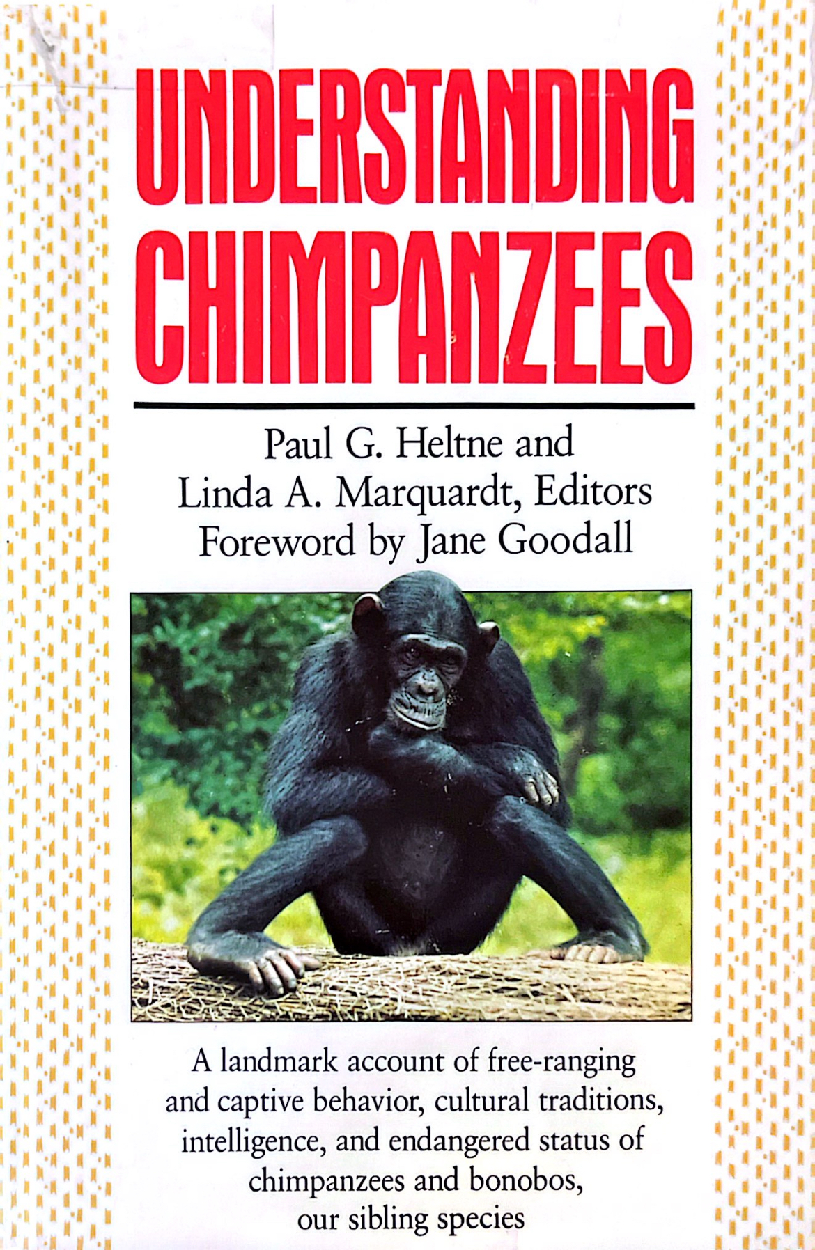 Understanding Chimpanzees (Hardcover)