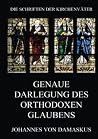 Genaue Darlegung ...