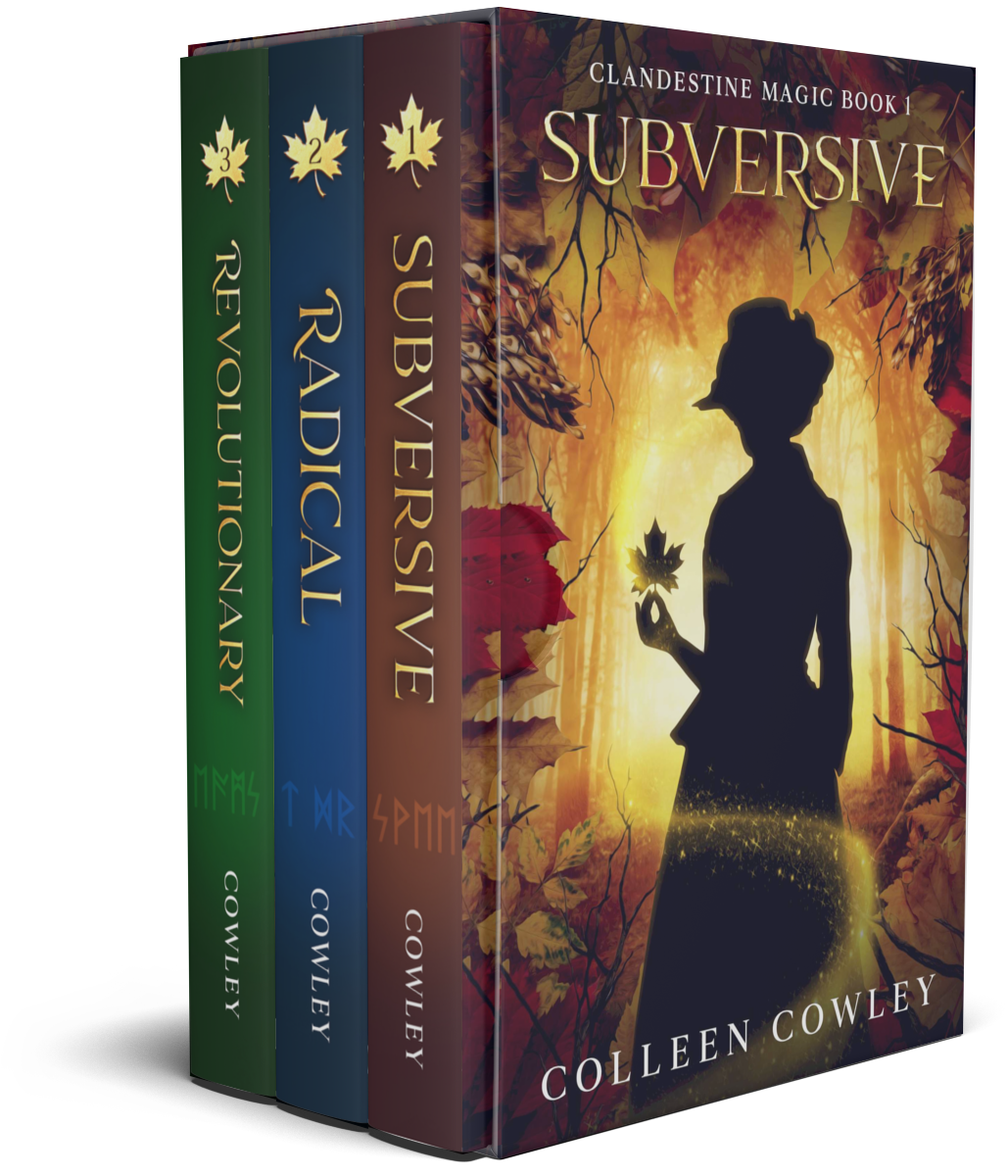 Clandestine Magic (Books 1-3): A romantic fantasy series box set