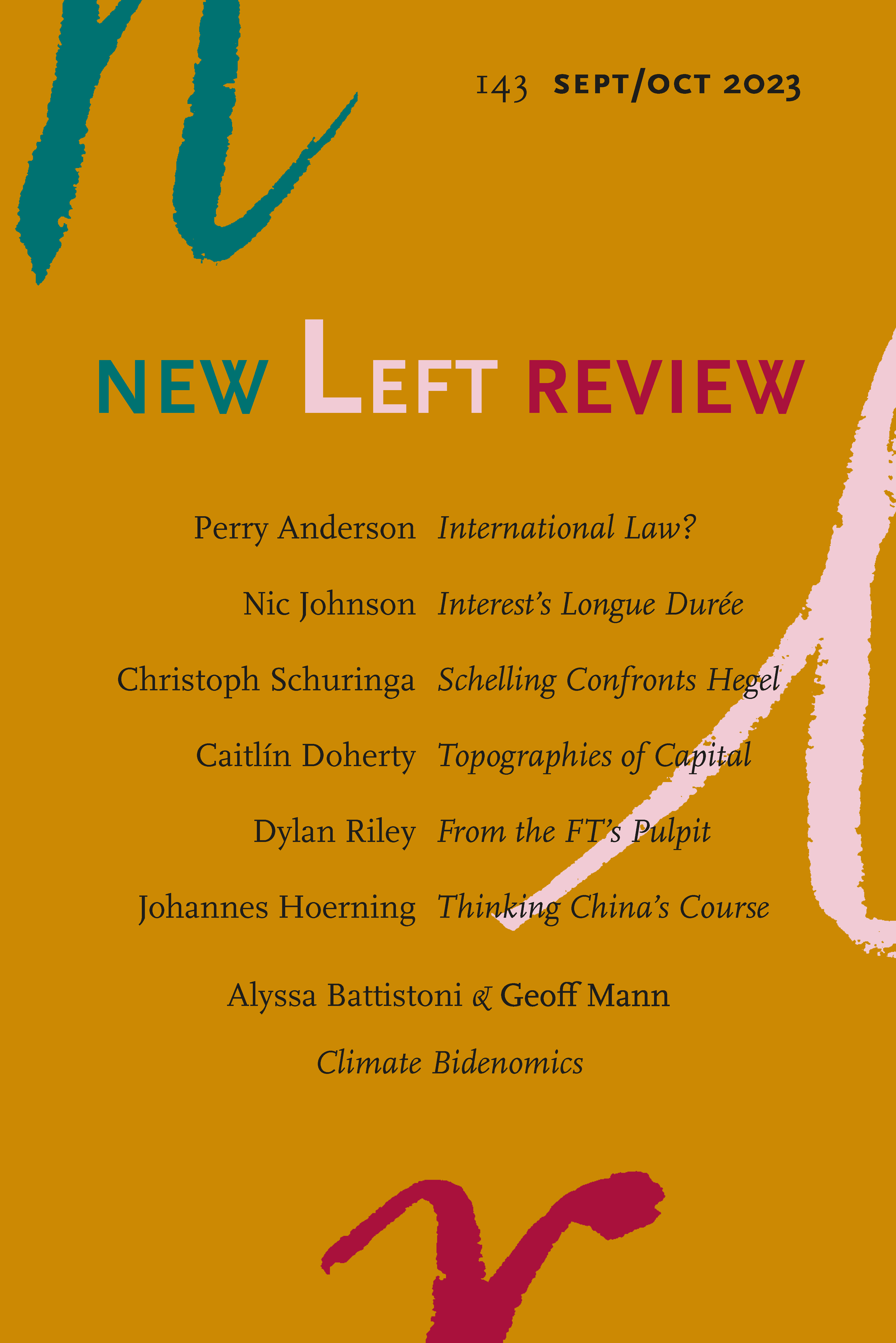New Left Review 143 (Paperback)