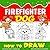 How to Draw Firefighter Dog...