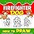 How to Draw Firefighter Dog...