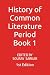 History of Common Literatur...