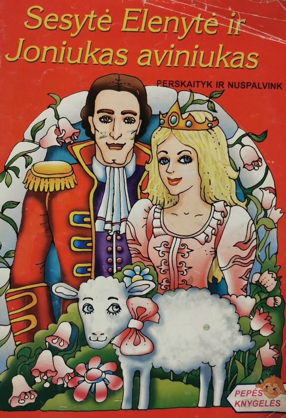 Sesytė Elenytė ir Joniukas aviniukas