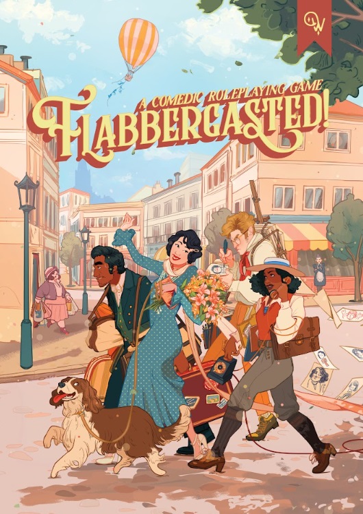 Flabbergasted!: A Comedic RPG (Hardcover)